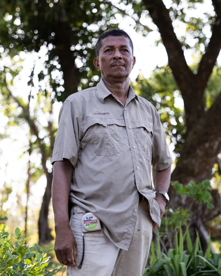 Don Esteban, of the nursery team at Tierramor