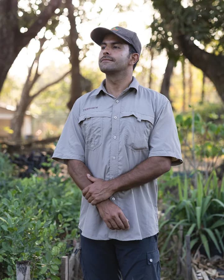 Daniel, of the nursery team at Tierramor