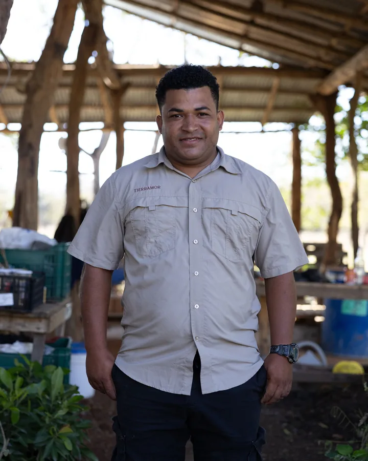 Jesús, of the nursery team at Tierramor